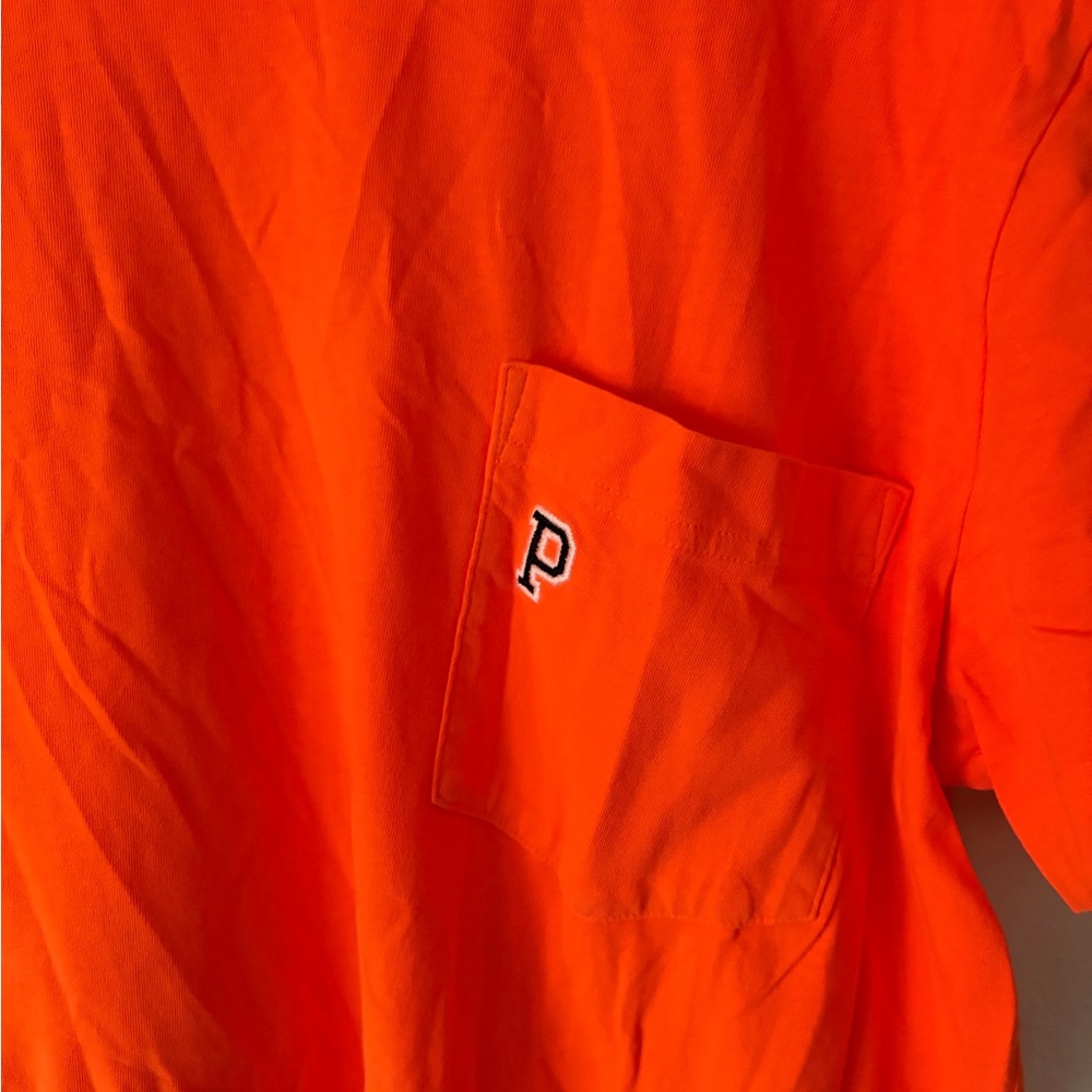 Orange PINK Victoria’s Secret Pocket Tee - Picture 3 of 4